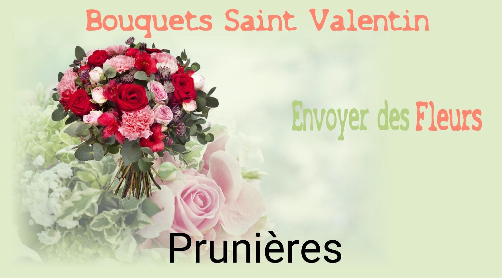 Roses de Saint-Valentin livrées à Prunières
